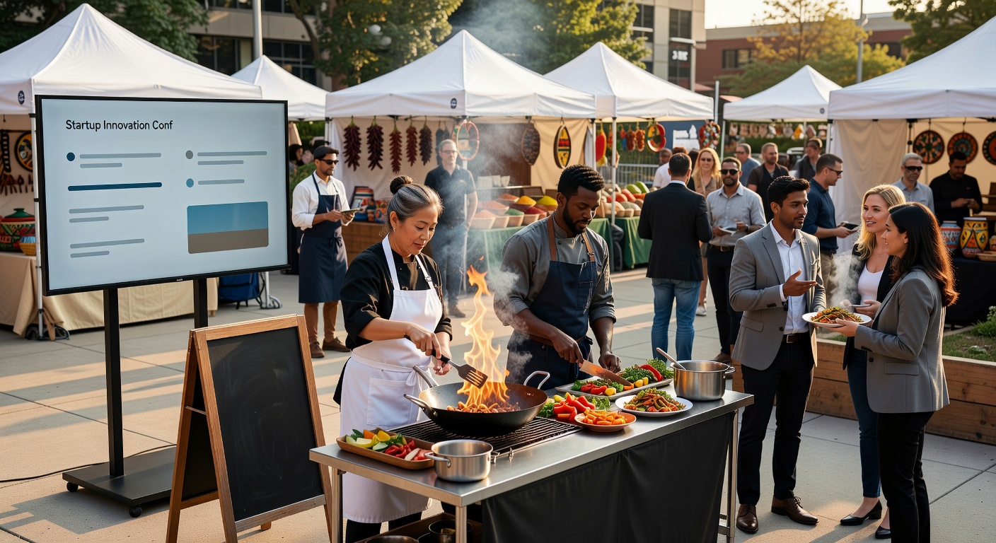 Food & Culture Festival outdoor cooking